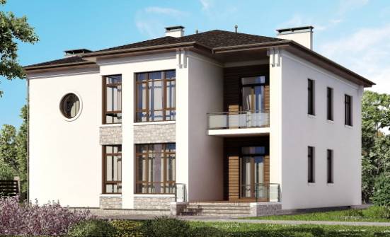 300-005-П Проект двухэтажного дома, большой дом из кирпича Железногорск | Проекты домов от House Expert