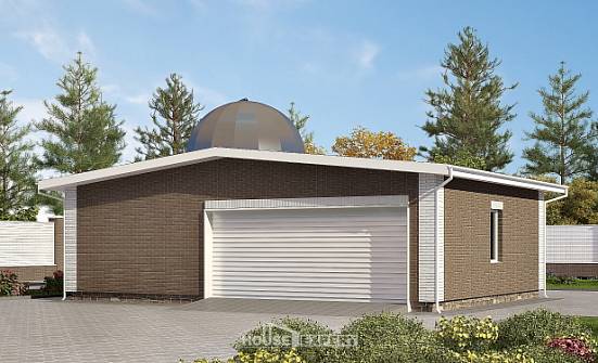 075-001-П Проект гаража из кирпича Щигры | Проекты домов от House Expert