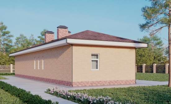 110-006-П Проект бани из бризолита Щигры | Проекты домов от House Expert