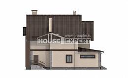 265-003-Л Проект двухэтажного дома, просторный дом из пеноблока Щигры, House Expert
